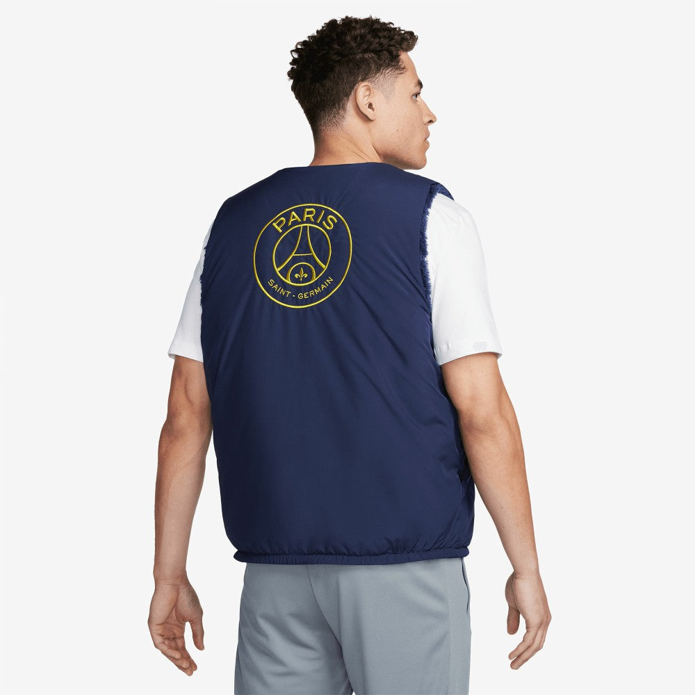 Nike - Paris Saint-Germain Club+ Winterized Reversible Full-Zip Vest - Navy