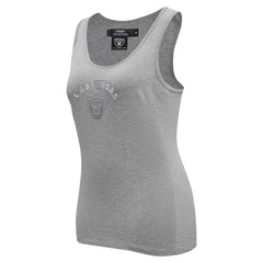 Las Vegas Raiders Pro Standard Women's Triple Tonal Racerback Tank Top - Gray - NFL