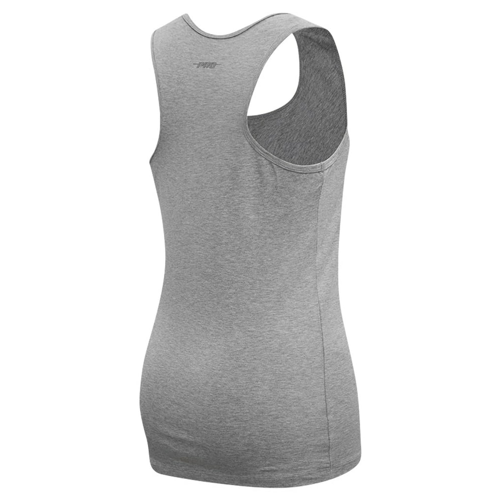 Las Vegas Raiders Pro Standard Women's Triple Tonal Racerback Tank Top - Gray - NFL