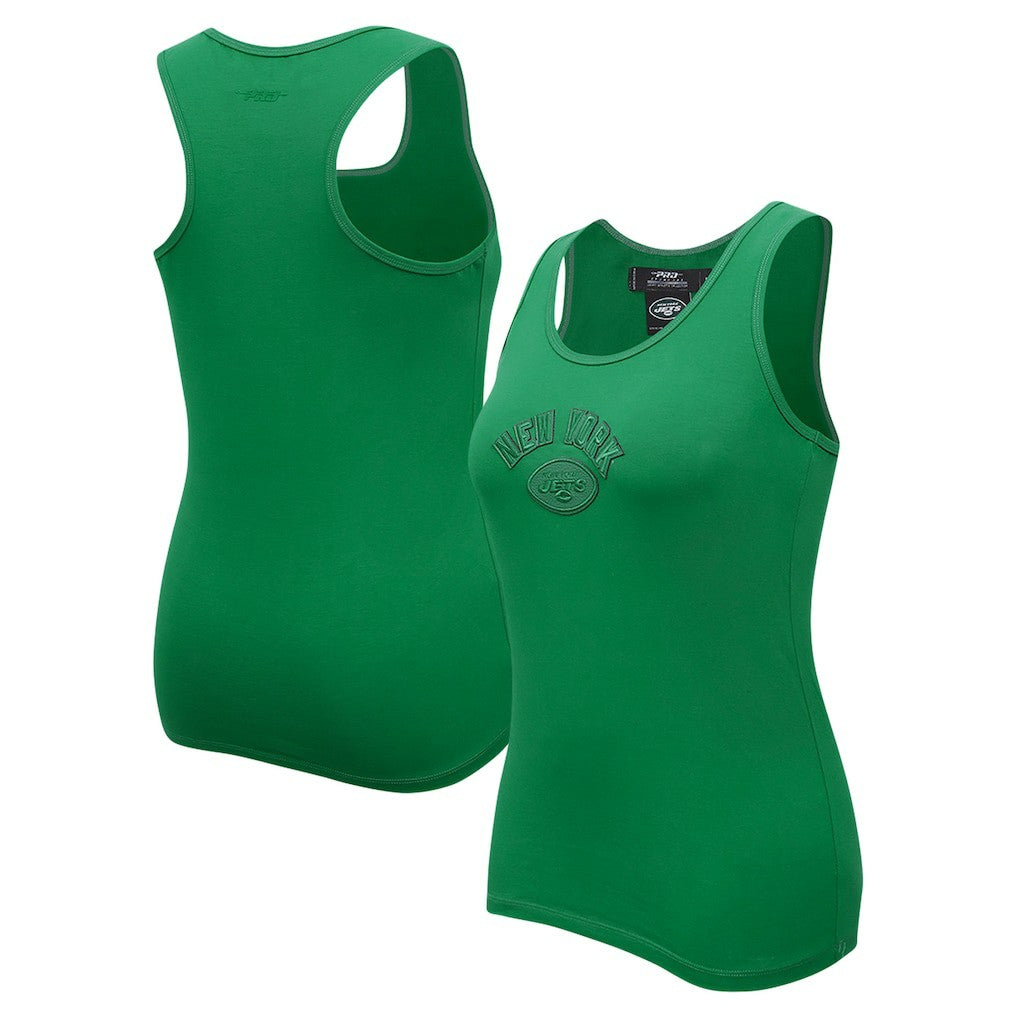 New York Jets Pro Standard Women's Triple Tonal Racerback Tank Top - Kelly Green - NFL