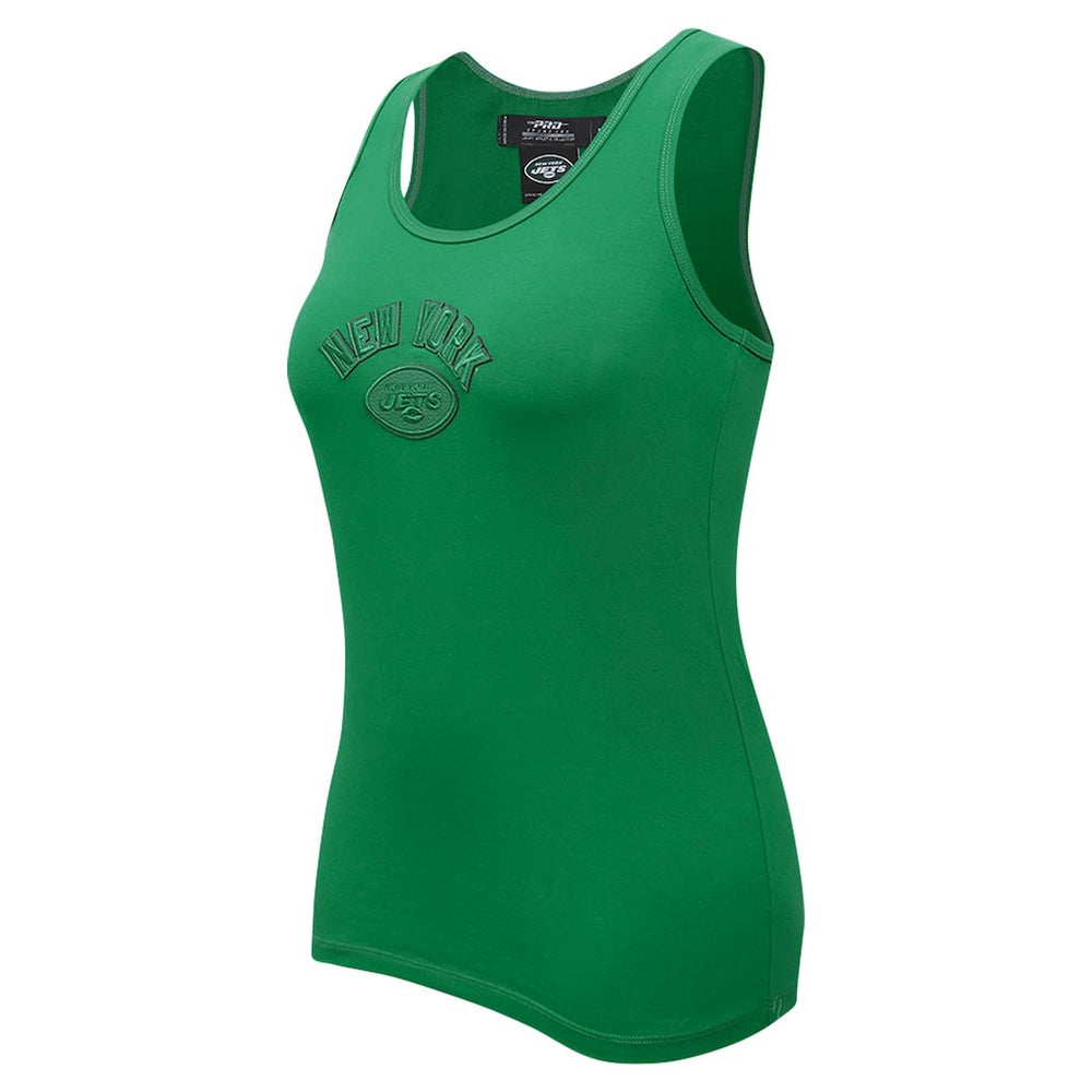 New York Jets Pro Standard Women's Triple Tonal Racerback Tank Top - Kelly Green - NFL