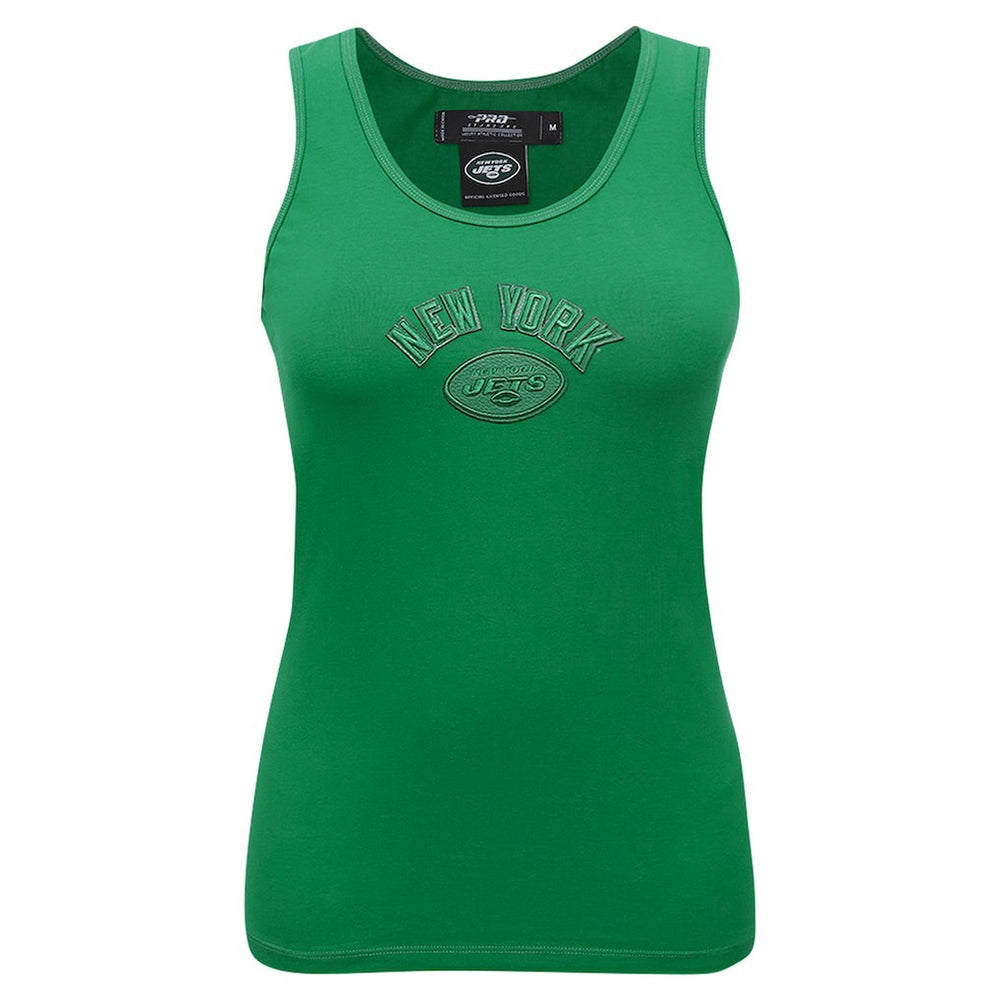 New York Jets Pro Standard Women's Triple Tonal Racerback Tank Top - Kelly Green - NFL