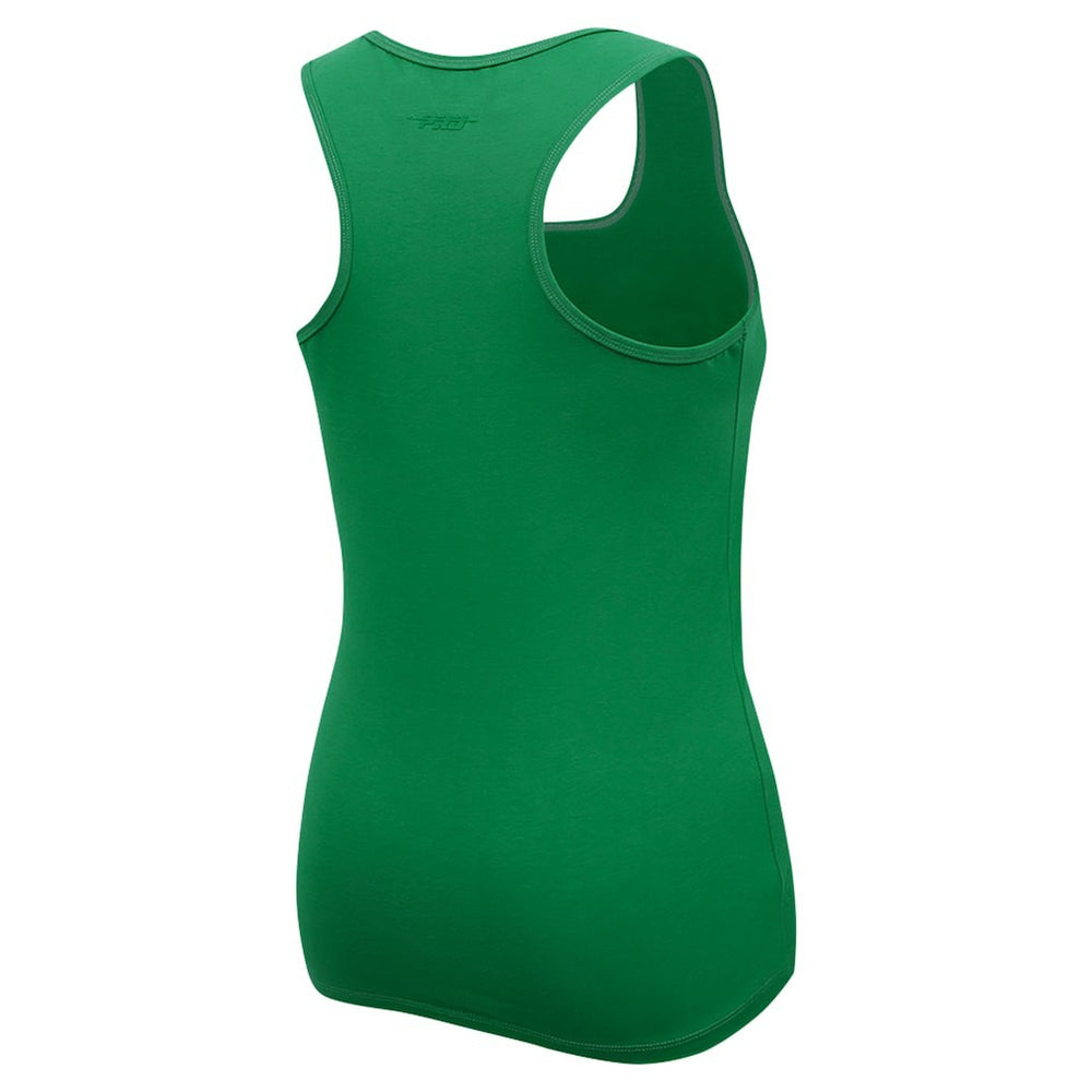 New York Jets Pro Standard Women's Triple Tonal Racerback Tank Top - Kelly Green - NFL