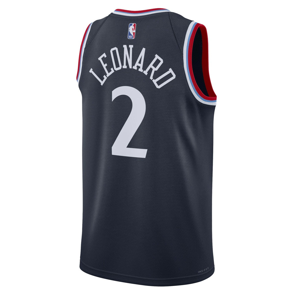Nike Kawhi Leonard LA Clippers Unisex 2024/25 Swingman Jersey Navy Icon Edition