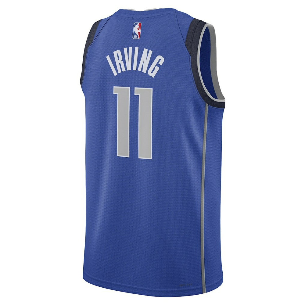 Nike Kyrie Irving Dallas Mavericks Unisex Swingman Jersey Icon Editi- Blue