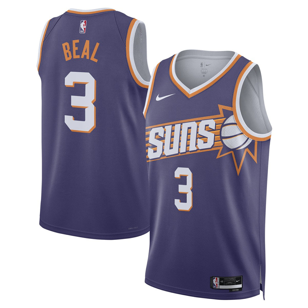 Nike Bradley Beal Phoenix Suns Unisex Swingman Jersey Icon Edition Purple