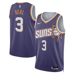 Nike Bradley Beal Phoenix Suns Unisex Swingman Jersey Icon Edition Purple