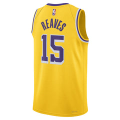 Nike Austin Reaves Los Angeles Lakers Unisex Swingman Jersey Icon Edition Gold