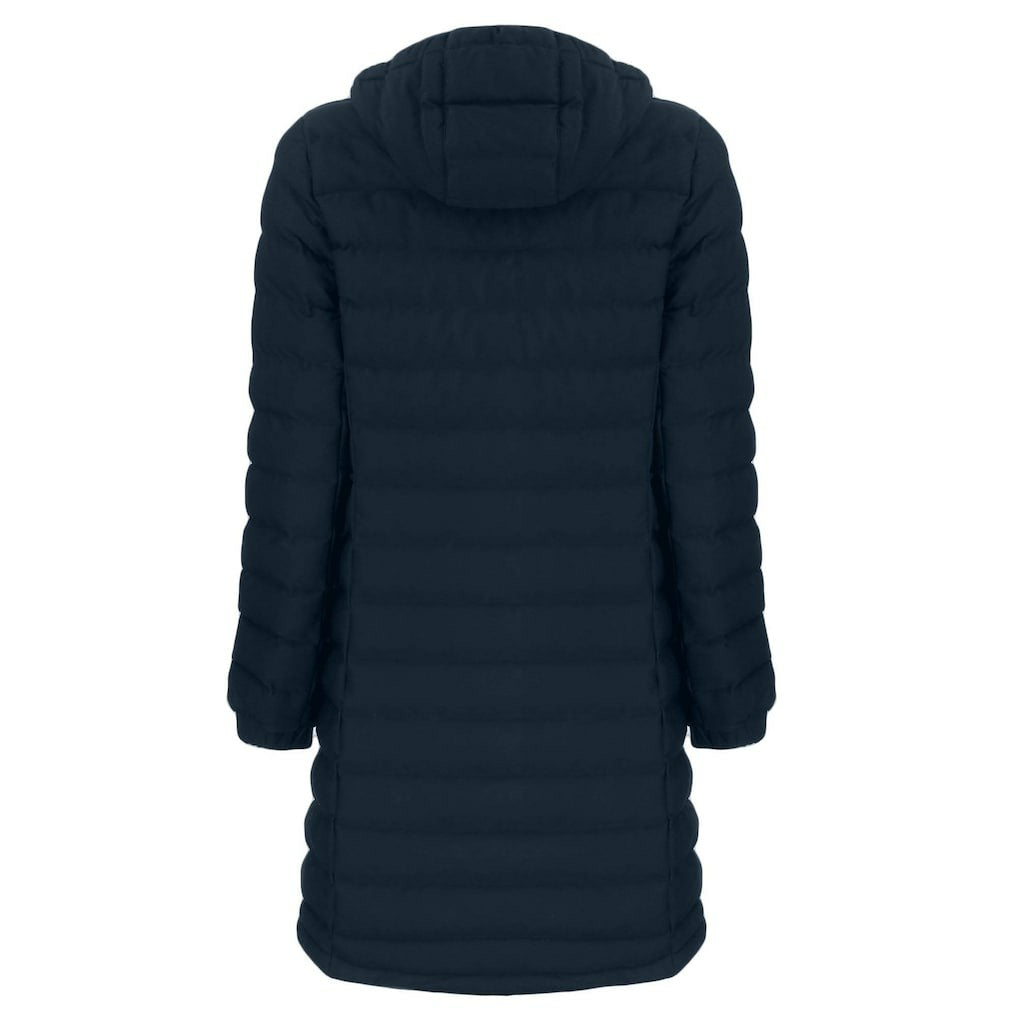 Seattle Seahawks Cutter & Buck Women's Mission Ridge Repreve Eco Insulated Long Full-Zip Puffer Jacket - Navy - NFL