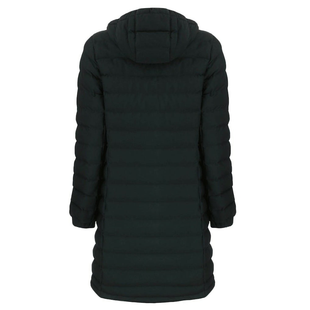 Baltimore Ravens Cutter & Buck Women's Mission Ridge Repreve Eco Insulated Long Full-Zip Puffer Jacket - Black - NFL