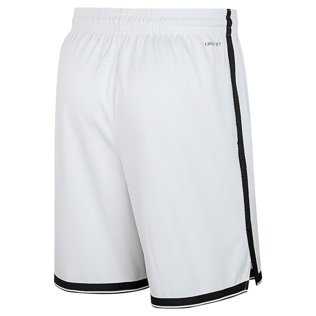 Nike Brooklyn Nets 2024/25 Association Edition Swingman Shorts White