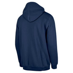 Houston Texans New Era 3rd Down Plaid Pullover Hoodie - Navy - NFL