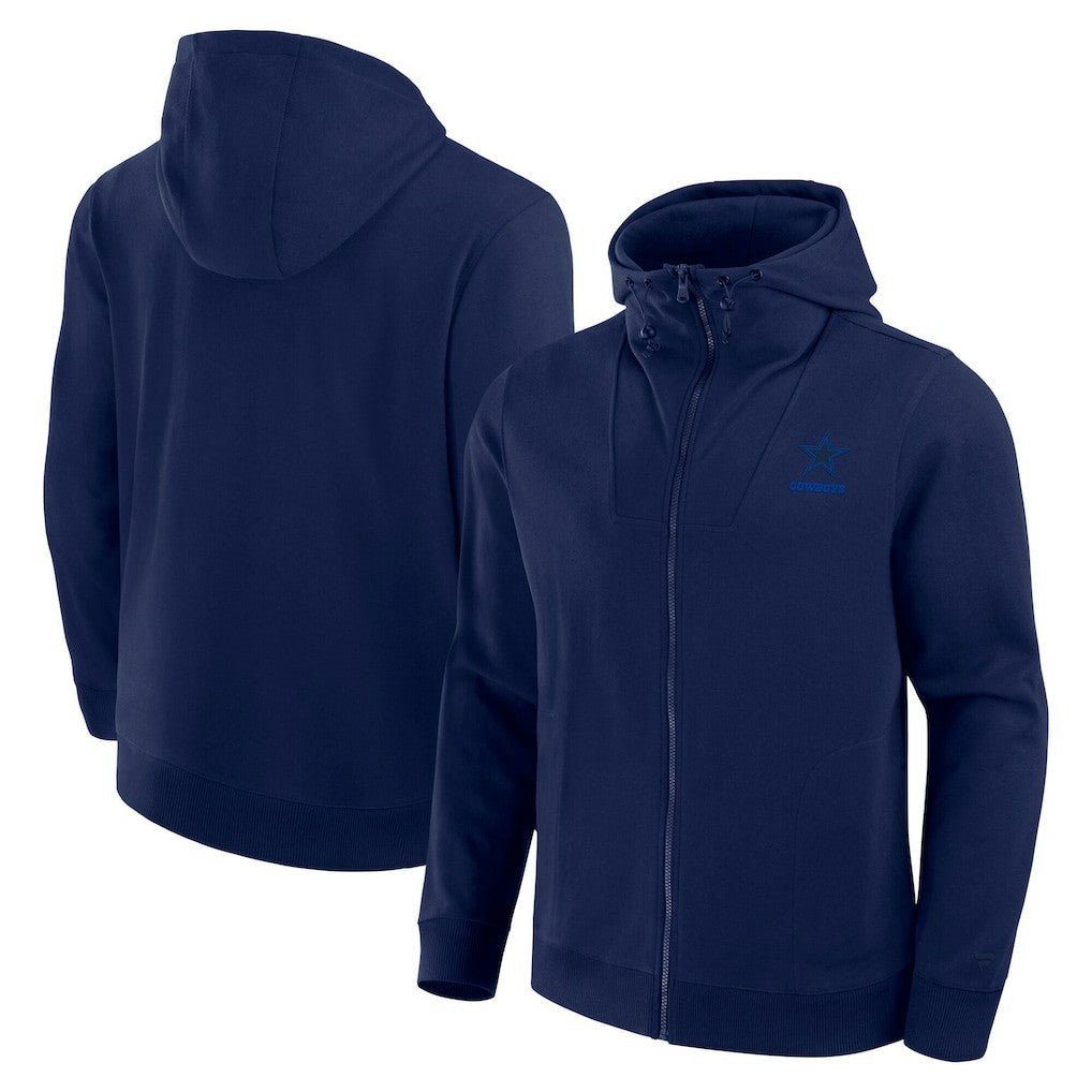Dallas Cowboys Unisex Front Office Full-Zip Hoodie - Navy - Fanatics