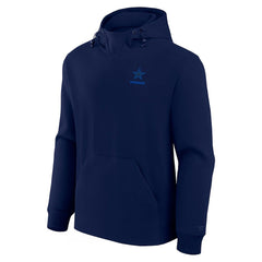 Dallas Cowboys Unisex Front Office Tonal Tri-Blend Pullover Hoodie - Navy - Fanatics