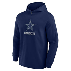 Dallas Cowboys Elements Blaze Tri-Blend Long Sleeve Hoodie T-Shirt - Navy - Fanatics