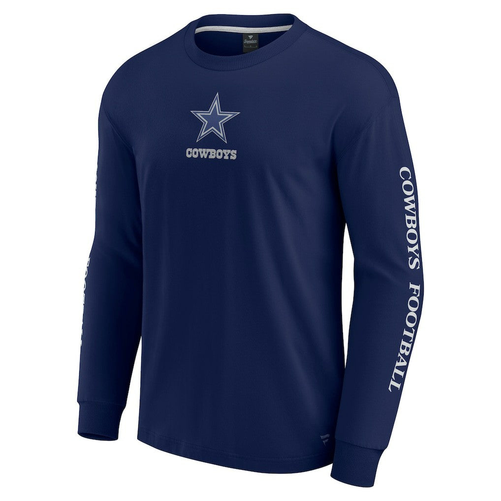 Dallas Cowboys Unisex Elements Strive Long Sleeve T-Shirt - Navy - Fanatics
