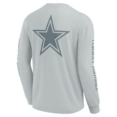 Dallas Cowboys Unisex Elements Strive Long Sleeve T-Shirt - Gray - Fanatics