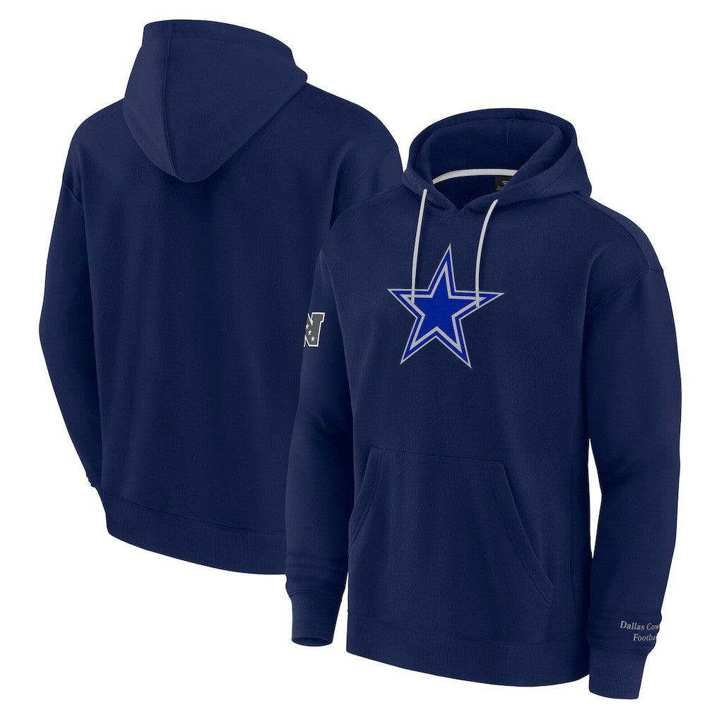 Dallas Cowboys Elements Pace Pullover Hoodie - Navy - Fanatics