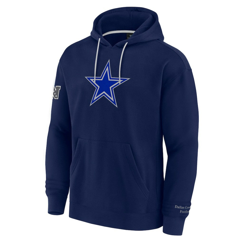 Dallas Cowboys Elements Pace Pullover Hoodie - Navy - Fanatics