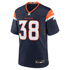 Jaleel McLaughlin Denver Broncos Alternate Game Jersey - Navy - Nike