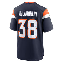 Jaleel McLaughlin Denver Broncos Alternate Game Jersey - Navy - Nike