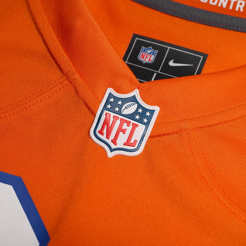 Jaleel McLaughlin Denver Broncos Mile High Collection 1977 Throwback Player Game Jersey - Orange - Nike