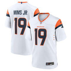 Marvin Mims Jr Denver Broncos Game Jersey - White - Nike