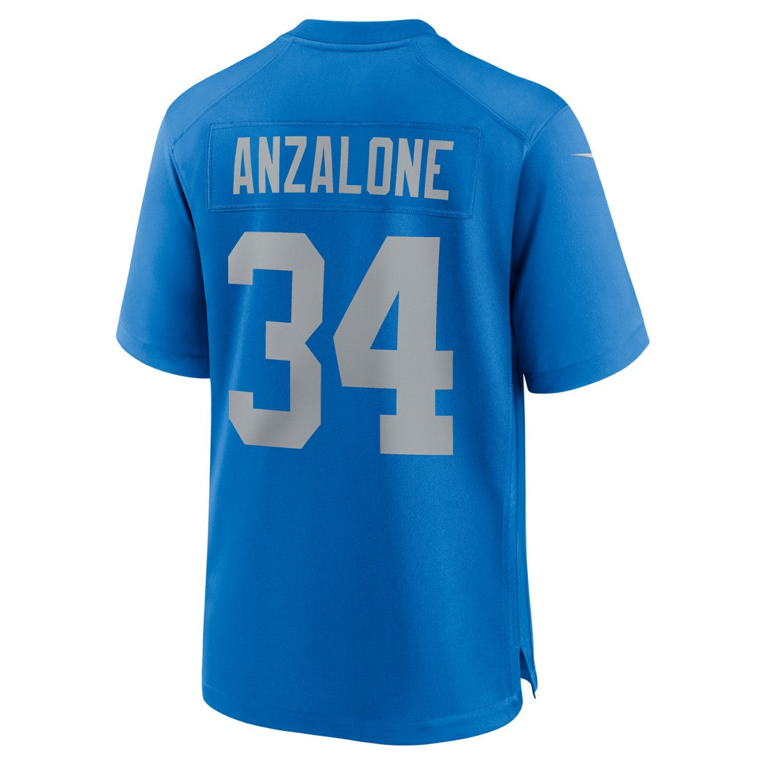 Alex Anzalone Detroit Lions Alternate Game Jersey - Blue - Nike
