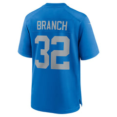 Brian Branch Detroit Lions Alternate Game Jersey - Blue - Nike