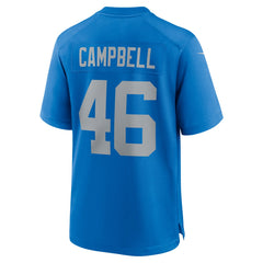 Jack Campbell Detroit Lions Alternate Game Jersey - Blue - Nike