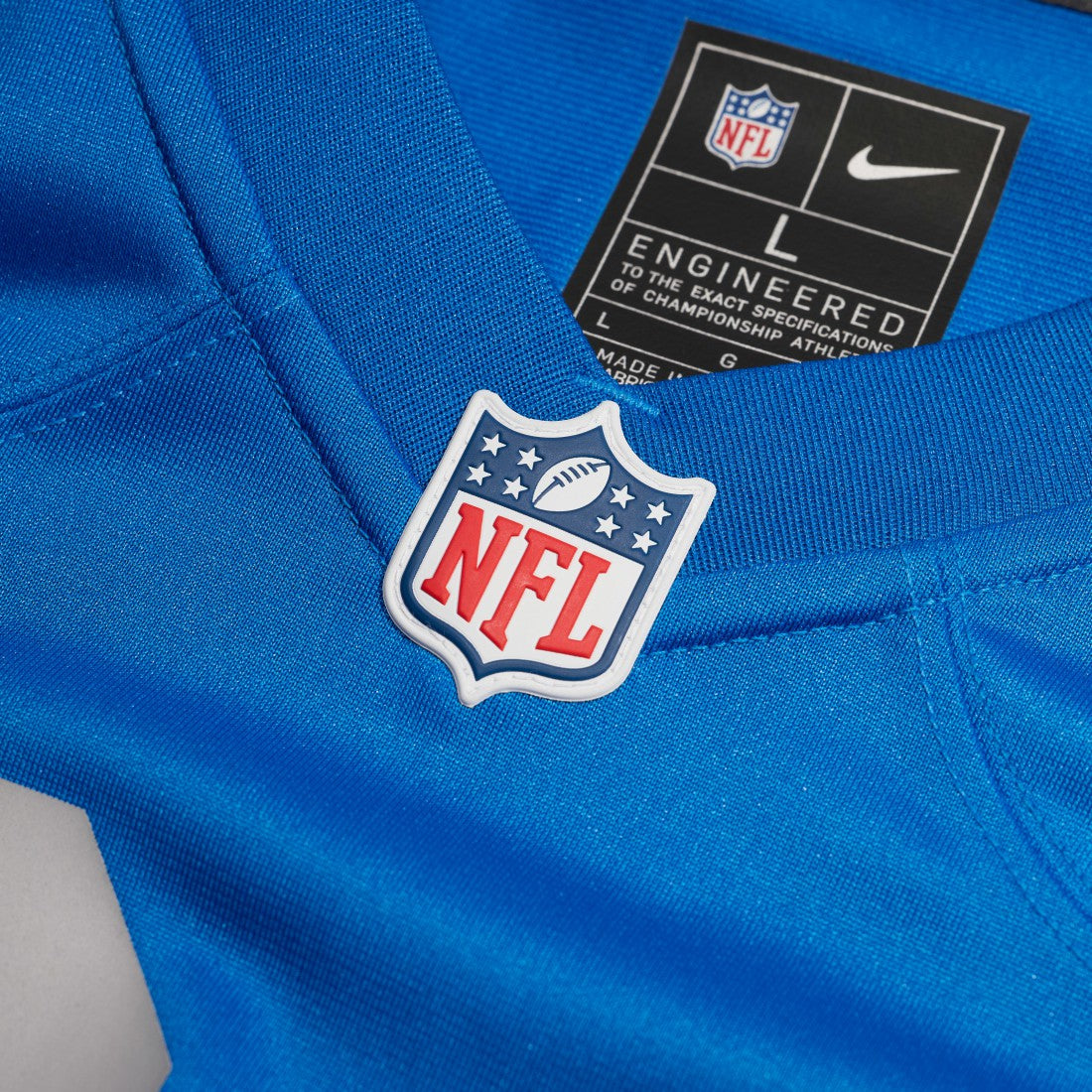 Sam LaPorta Detroit Lions Alternate Game Jersey - Blue - Nike