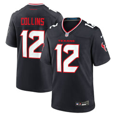 Nico Collins Houston Texans Game Jersey - Navy - Nike