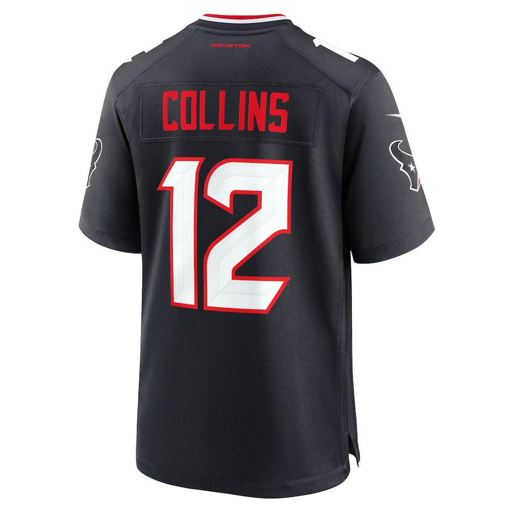 Nico Collins Houston Texans Game Jersey - Navy - Nike