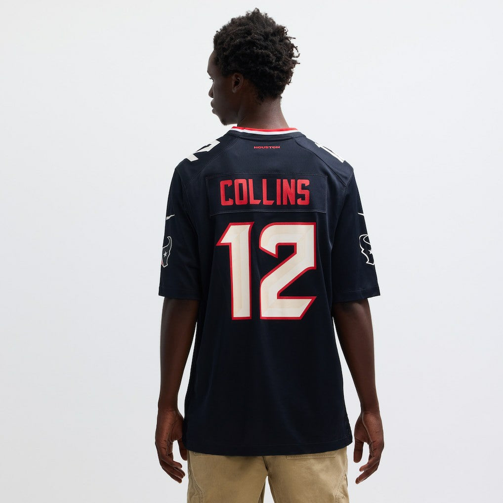 Nico Collins Houston Texans Game Jersey - Navy - Nike