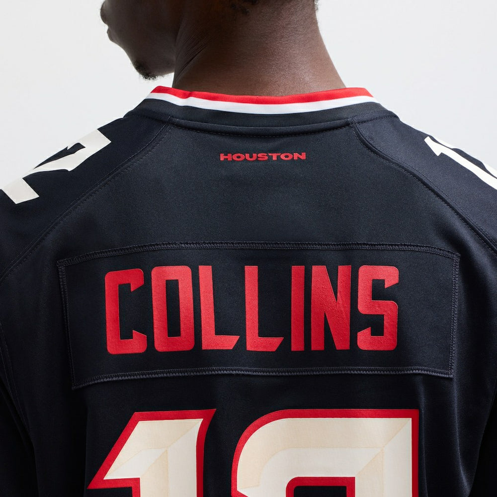 Nico Collins Houston Texans Game Jersey - Navy - Nike
