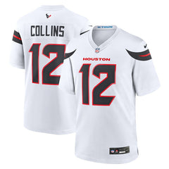 Nico Collins Houston Texans Game Jersey - White - Nike