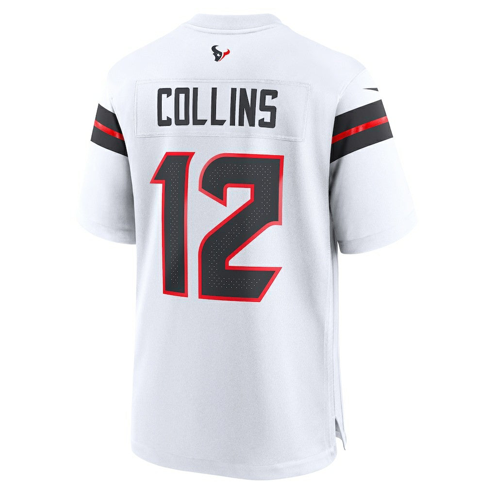 Nico Collins Houston Texans Game Jersey - White - Nike