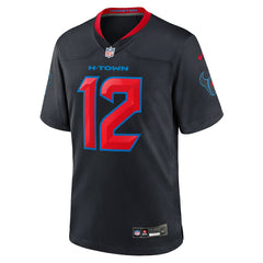 Nico Collins Houston Texans 2nd Alternate Game Jersey - Navy - Nike