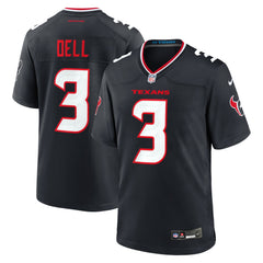 Tank Dell Houston Texans Game Jersey - Navy - Nike