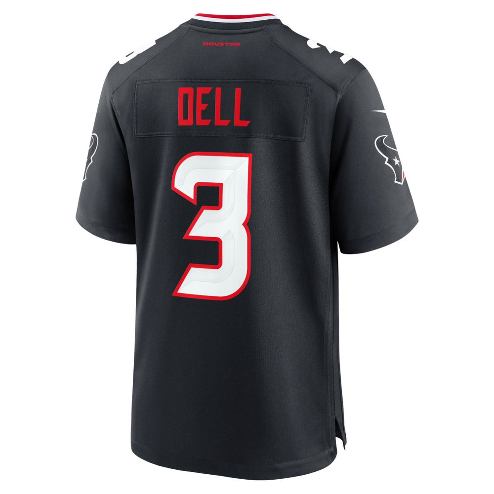 Tank Dell Houston Texans Game Jersey - Navy - Nike