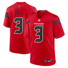 Tank Dell Houston Texans Alternate Game Jersey - Red - Nike