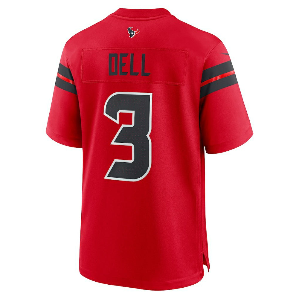 Tank Dell Houston Texans Alternate Game Jersey - Red - Nike