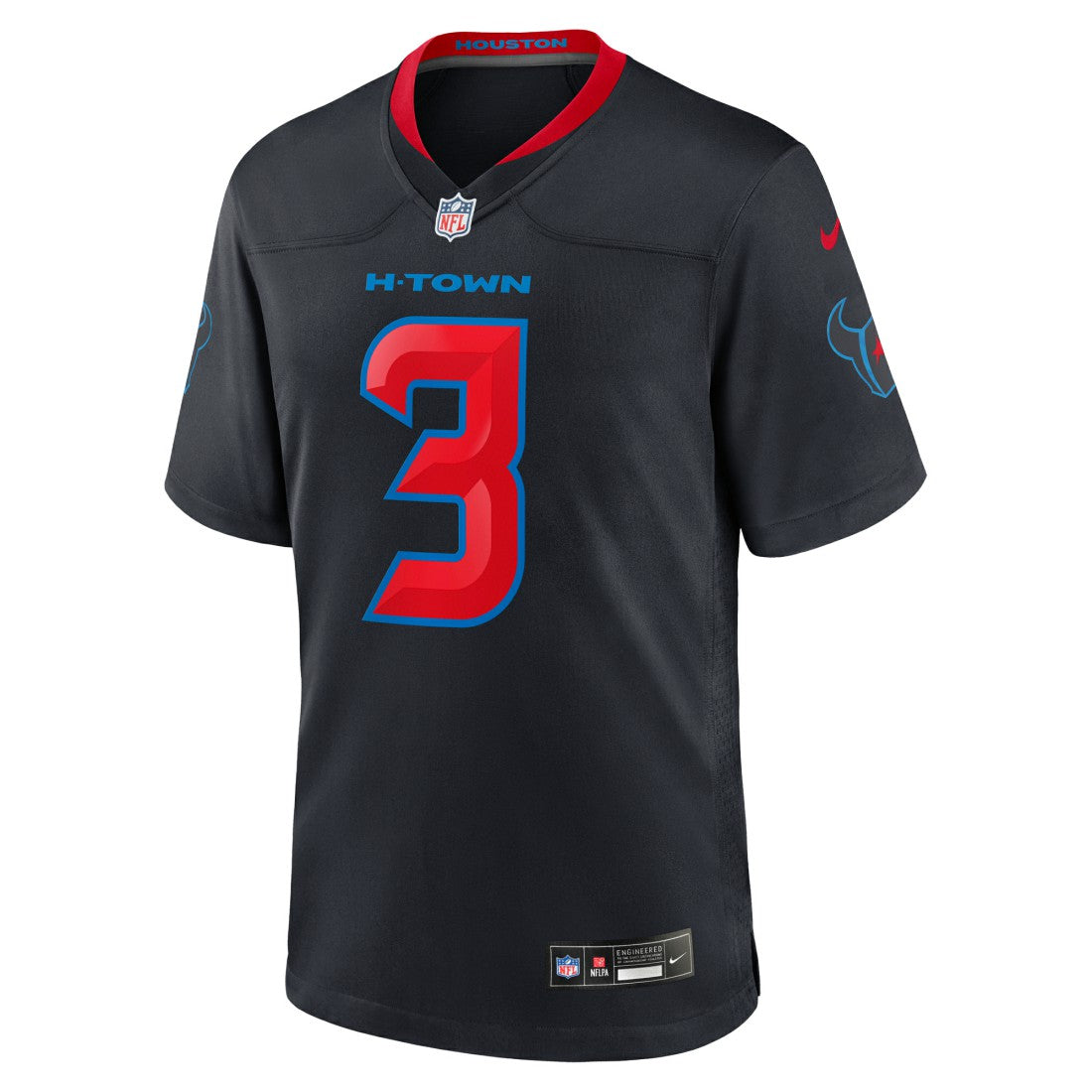 Tank Dell Houston Texans 2nd Alternate Game Jersey - Navy - Nike