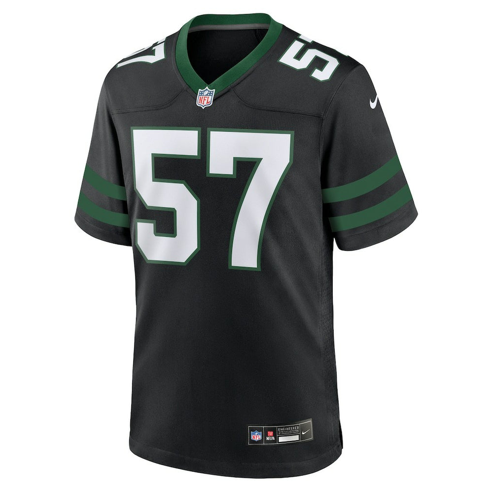 C.J. Mosley New York Jets Alternate Game Jersey - Legacy Black - Nike