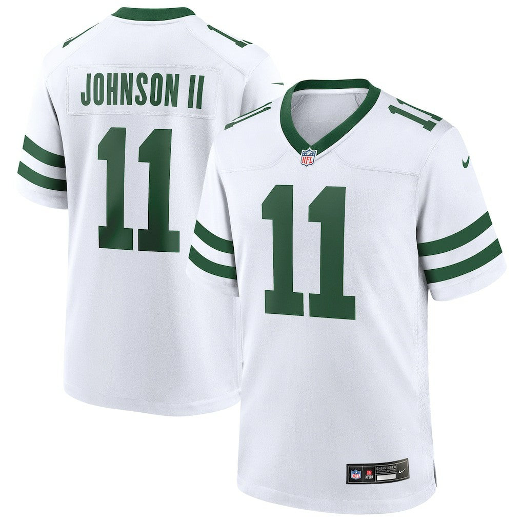 Jermaine Johnson II New York Jets Game Jersey - Legacy White - Nike