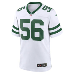 Quincy Williams New York Jets Game Jersey - Legacy White - Nike
