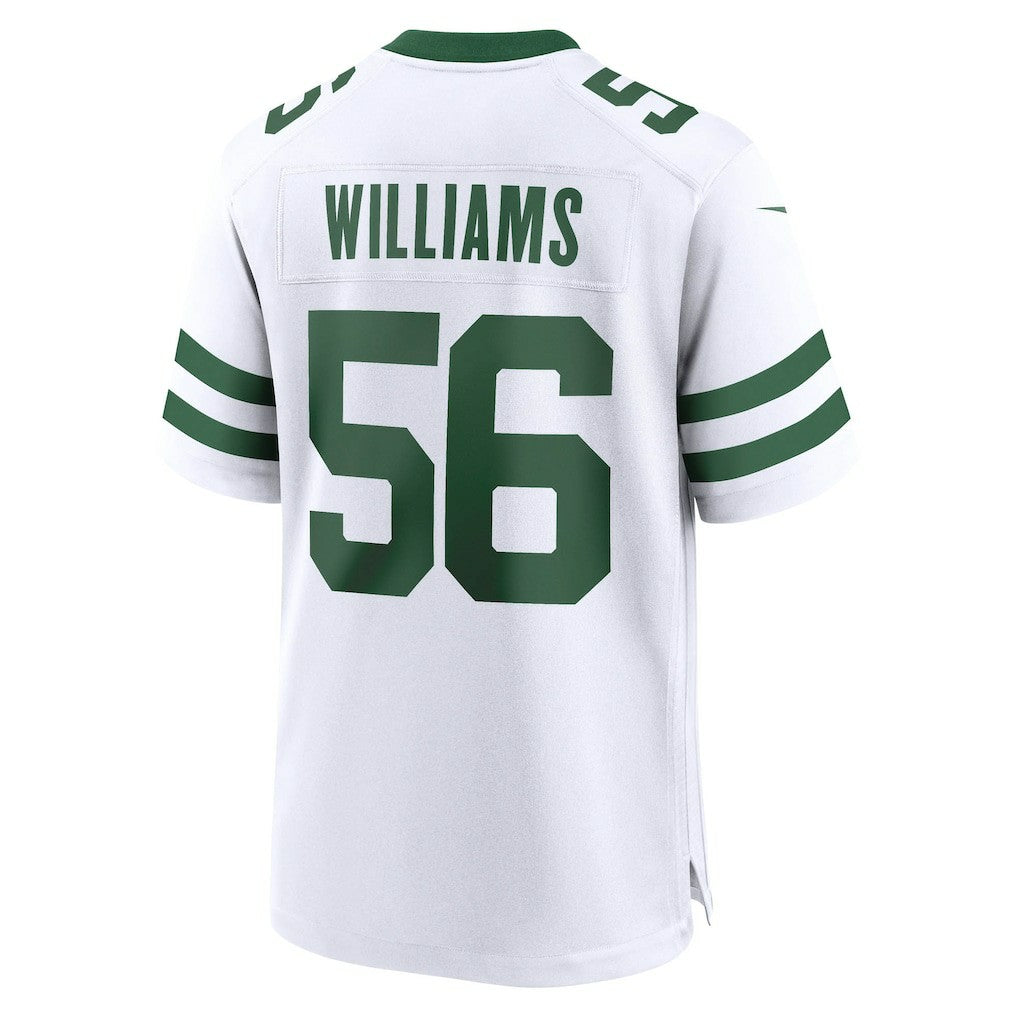 Quincy Williams New York Jets Game Jersey - Legacy White - Nike