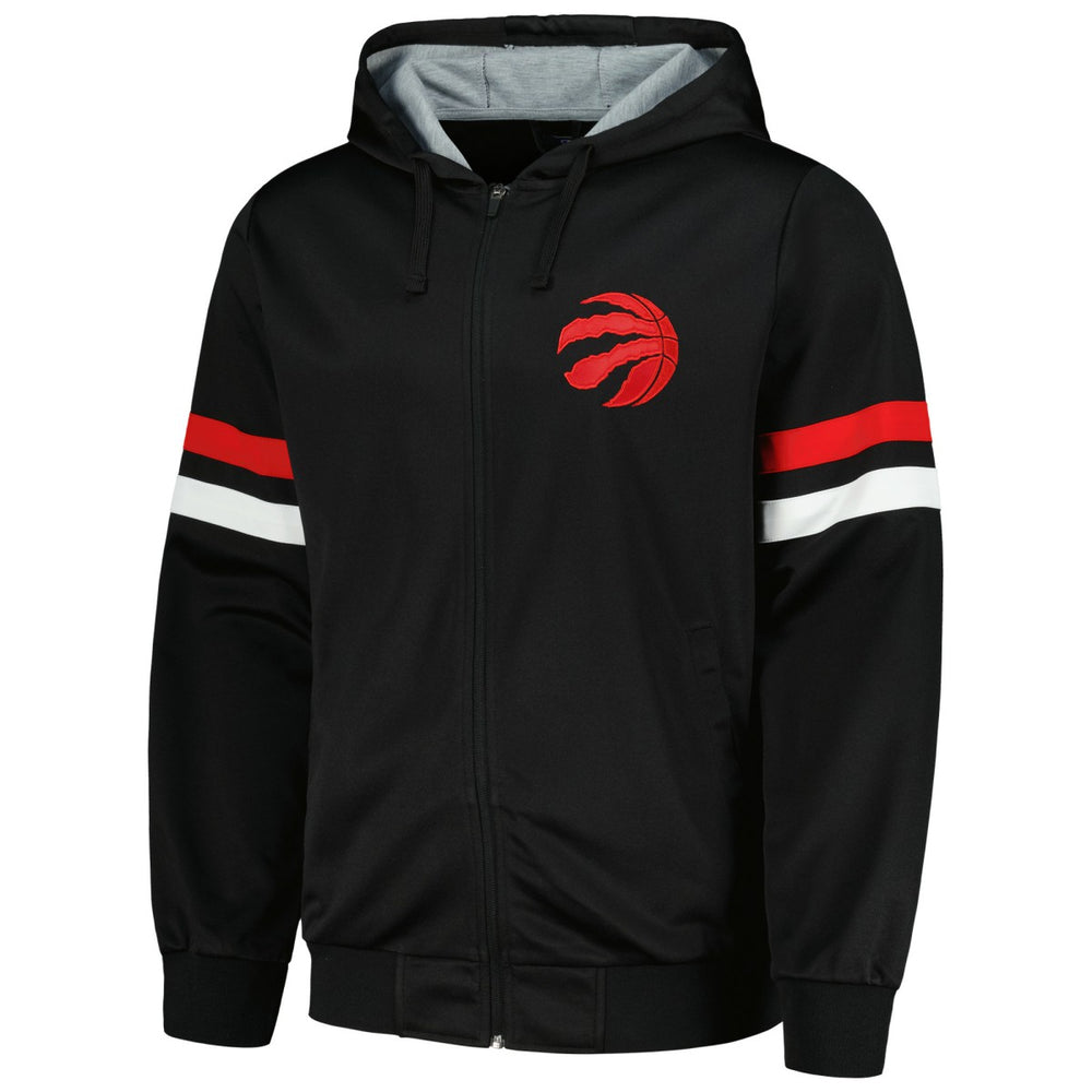 Toronto Raptors G-III Sports by Carl Banks Contender Full-Zip Hoodie Jacket Black