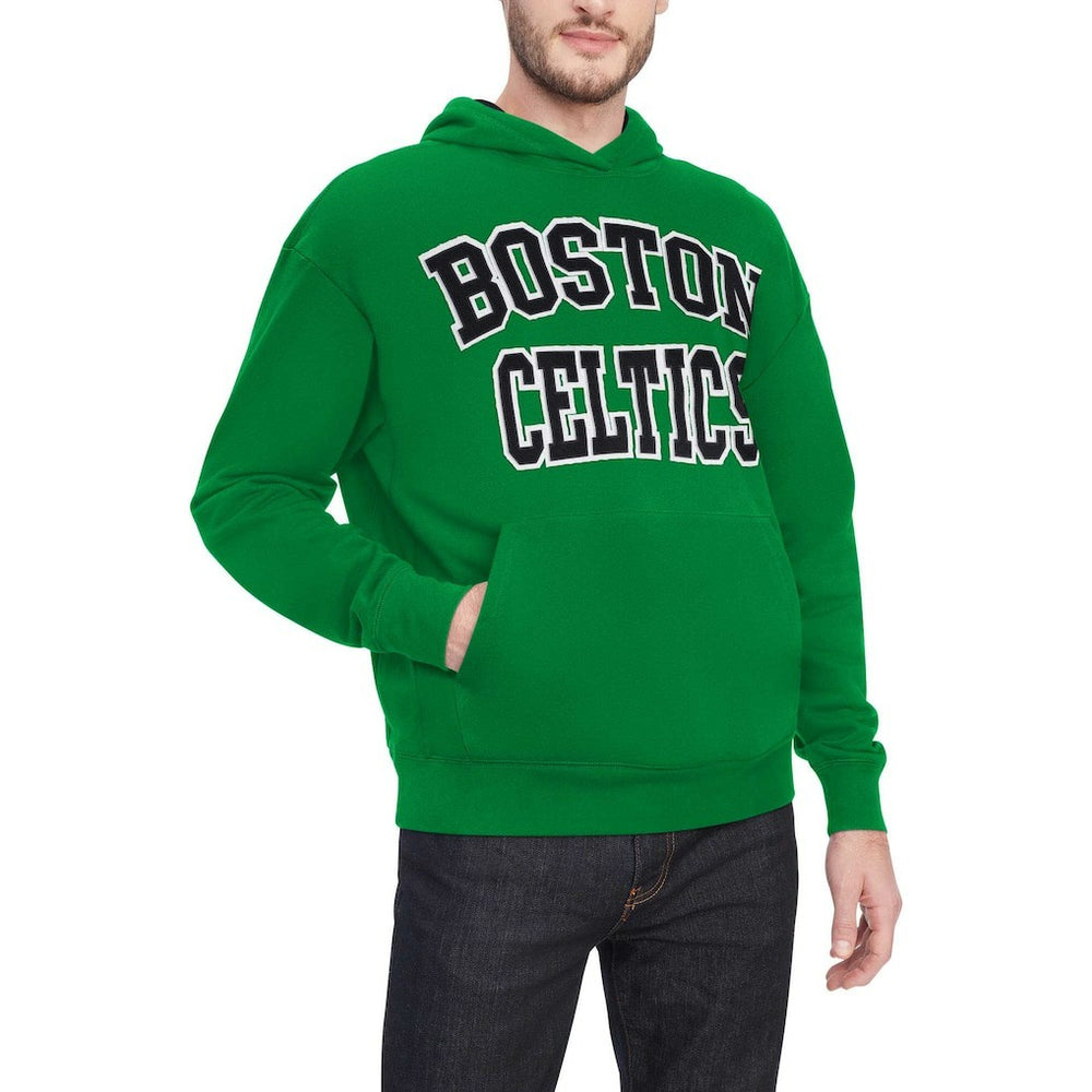 Boston Celtics Tommy Jeans Greyson Pullover Hoodie Kelly Green