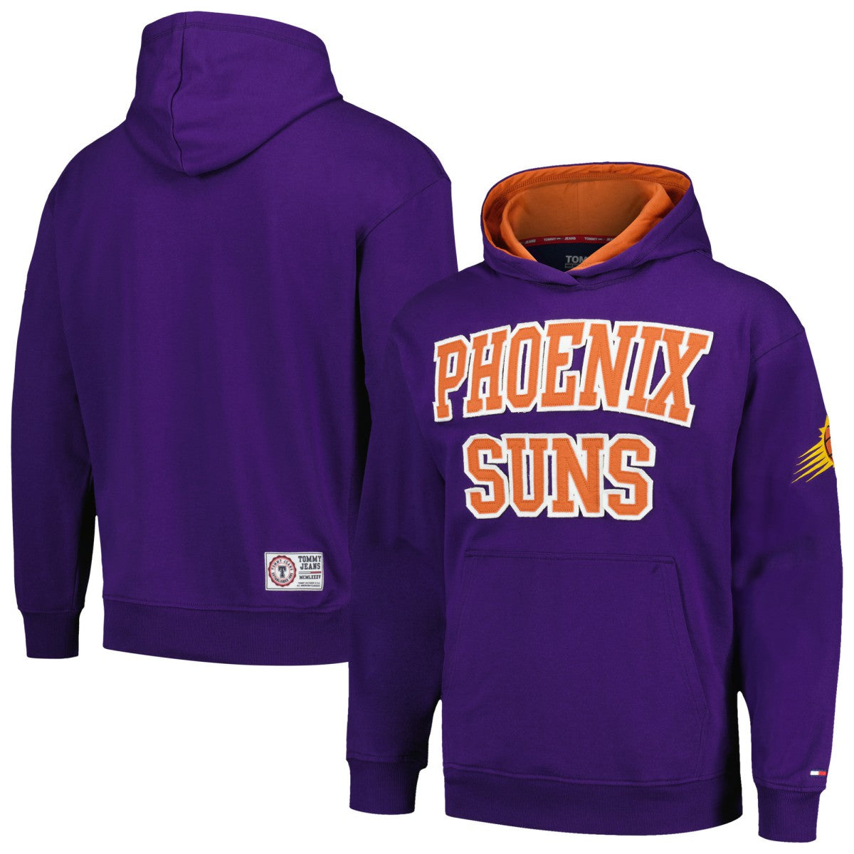 Phoenix Suns Tommy Jeans Greyson Pullover Hoodie Purple